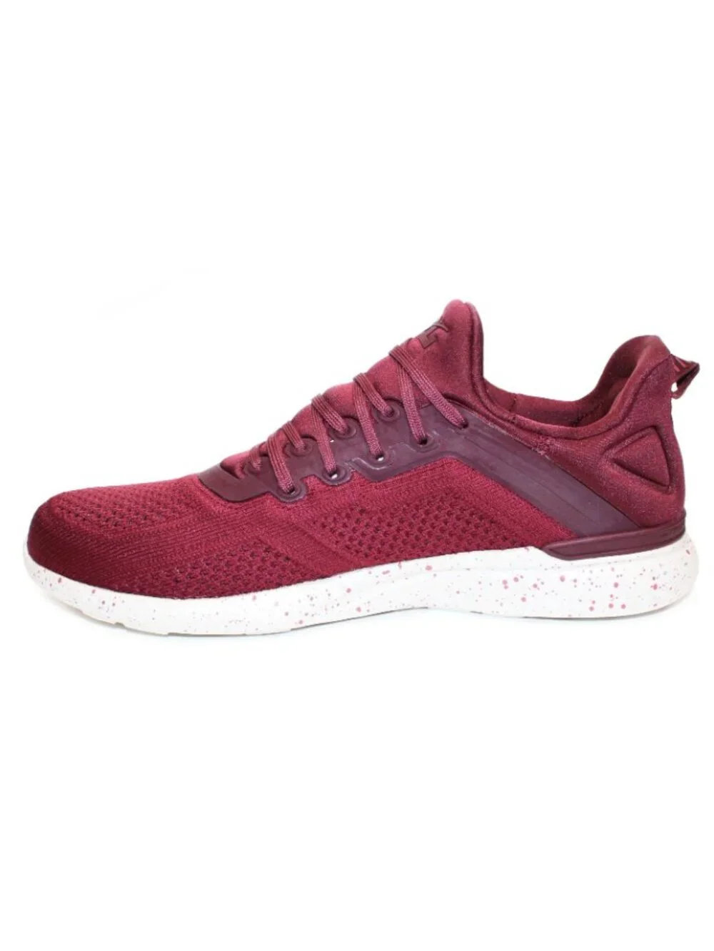 APL Athletic Propulsion Labs Men's Techloom Tracer Burgundy Beach Speckle 10.5